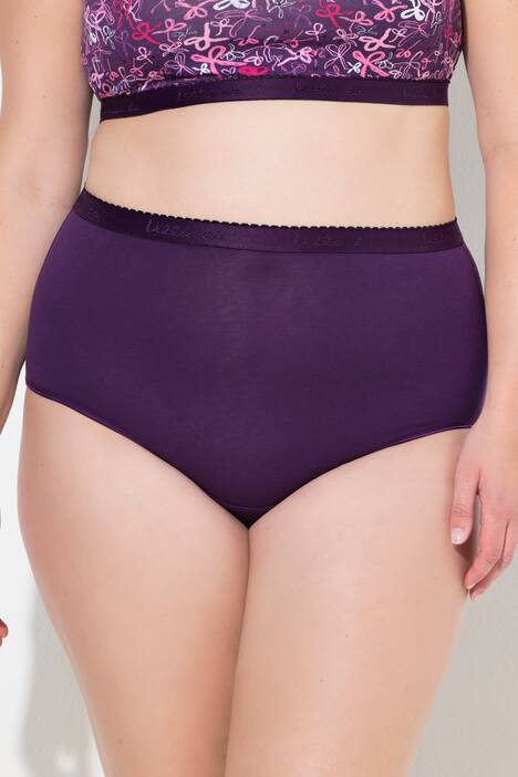 Maxislips, set van 3, hoge taille