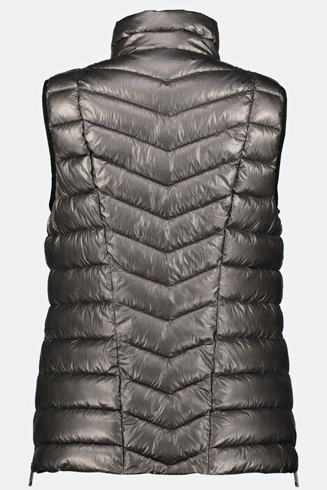 Steppweste, Stehkragen, Zipper