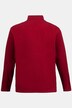 Pullover polo di pile leggero con colletto alto e zip