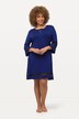 Lace-Up Stretch Knit Tunic Dress Cover Up