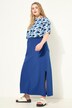 rok, A-lijn, maxi lengte, jersey, elastische band