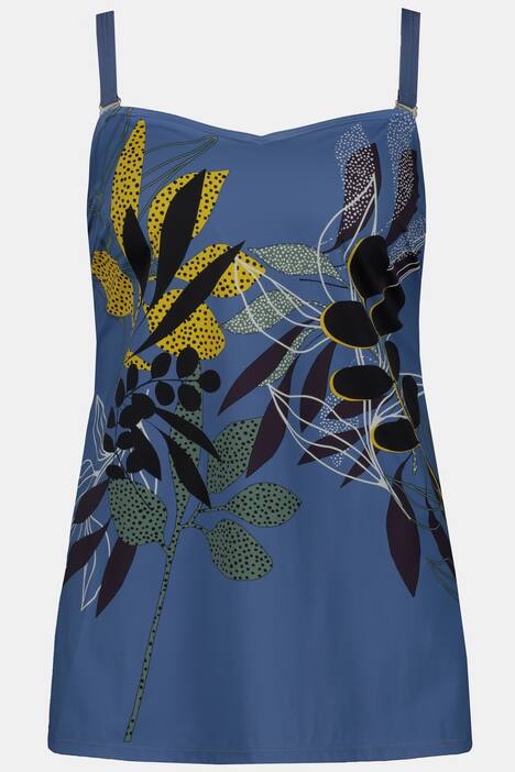 Badekleid, Dschungel, Softcups, Badeanzug