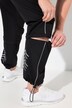 Funktionelle bukser, vandafvisende, med powerstretch og elastisk linning