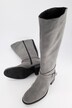 Bottes en cuir suédé, tige XL, largeur H