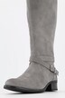 Bottes en cuir suédé, tige XL, largeur H