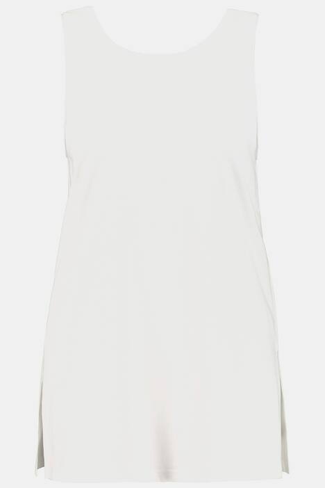 Long Top, Rundhals, loose Fit, ärmellos