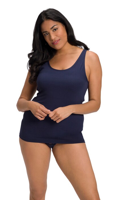 Košilka, vnitřní podprsenka bustier, bez rukávů, streč komfort