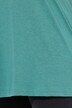 T-shirt, plisseringer, A-form, rund hals, korte ærmer, modal