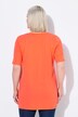 T-shirt, plisseringer, A-form, rund hals, korte ærmer, modal