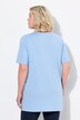 T-shirt, plisseringer, A-form, rund hals, korte ærmer, modal