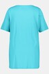 T-shirt, plisseringer, A-form, rund hals, korte ærmer, modal