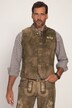 JP1880 Weste, Ziegen Veloursleder, Tracht, Stehkragen, bis Gr. 70