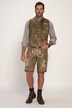 JP1880 Weste, Ziegen Veloursleder, Tracht, Stehkragen, bis Gr. 70
