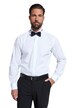 Smokingová košile, kolekce Business, manžetové knoflíčky, do velikosti 8XL