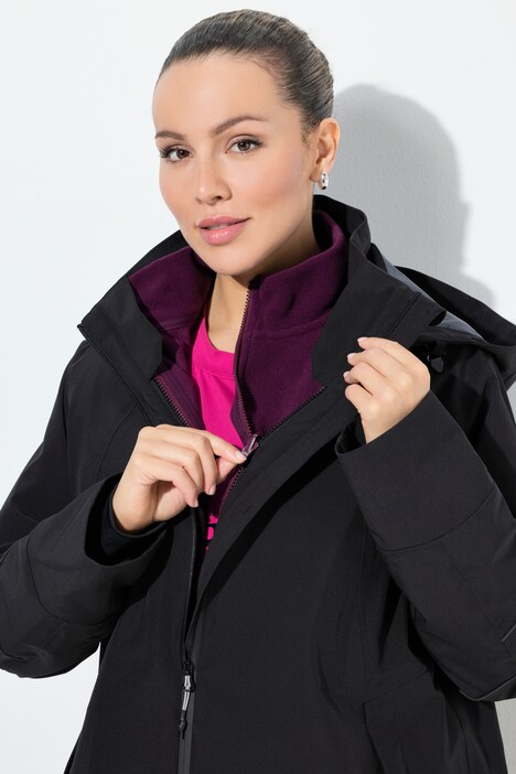 Fleecejas, mix & match, binnenjas, gerecycled