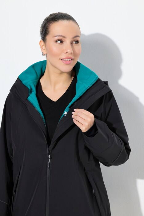 Fleecejas, mix & match, binnenjas, gerecycled