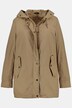 Convertible Hooded Removable Lining Lightweight Parka