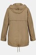 Convertible Hooded Removable Lining Lightweight Parka
