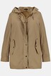 Convertible Hooded Removable Lining Lightweight Parka