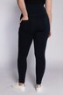 Legging Bellieva avec taille élastique large, coupe Skinny. Coton bio, GOTS