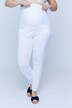 Legging Bellieva avec taille élastique large, coupe Skinny. Coton bio, GOTS