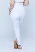 Legging Bellieva avec taille élastique large, coupe Skinny. Coton bio, GOTS