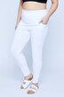 Legging Bellieva avec taille élastique large, coupe Skinny. Coton bio, GOTS