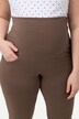 Bellieva-leggings, bred og elastisk linning, skinny fit, økologisk bomuld, GOTS