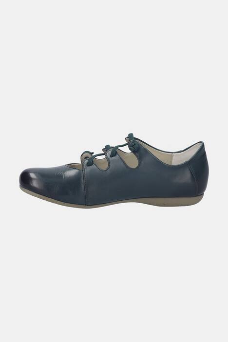 Chaussures en cuir Josef Seibel. Semelle de couleur. Largeur H