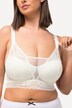 Bralette sans armatures, bonnets souples et dentelle. Bonnet C-D.