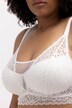 Bralette sans armatures, bonnets souples et dentelle. Bonnet C-D.