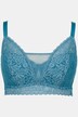 Bralette sans armatures, bonnets souples et dentelle. Bonnet C-D.
