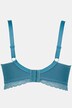 Bralette sans armatures, bonnets souples et dentelle. Bonnet C-D.