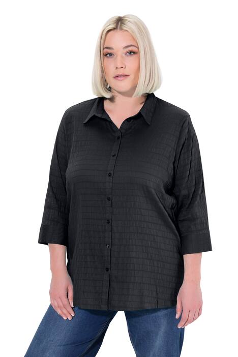 Halenka, bublinkový materiál, límeček, 3/4 rukávy