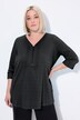 Tuniek, bubble-materiaal, 3/4-mouwen