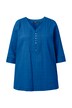 Tunika, bublinkový materiál, plisování, srcový výstřih, 3/4 rukávy