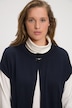 Gilet en maille, chiné, oversized, sans manches, coton bio