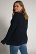 Believa pullover, kabels, ronde hals, lange mouwen, GOTS