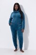 Pantaloni da casa con texture a stelle e cintura elastica