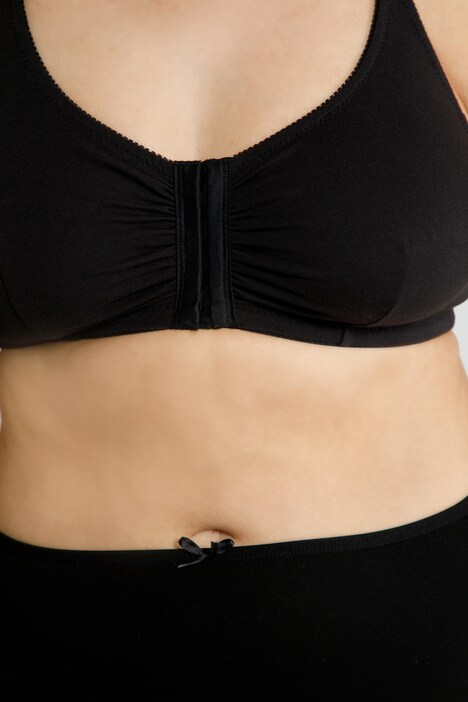 Bustier, Spitze, Vorderverschluss, bügellos, Cup C-D