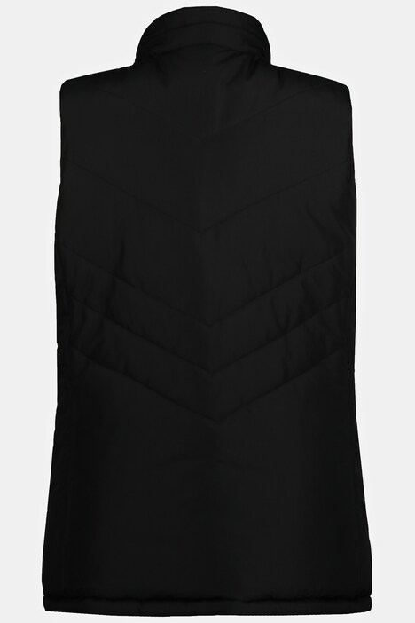 Vendbar vest, uni/marmor, 2-vejs lynlås, ærmeløs