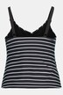 Bellieva tankini, striber, rynker, justerbare stropper