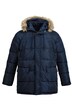 STHUGE parka, kapuce s umělou kožešinou, do 8XL