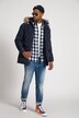 STHUGE parka, capuchon, imitatievacht, t/m 8 XL