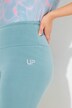 Legging taille haute bien chaud, avec doublure en fourrure d'imitation
