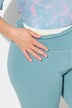 Legging taille haute bien chaud, avec doublure en fourrure d'imitation