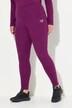 Leggings, voering van geweven bont, extra warm, hoge taille