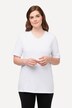 T-Shirts, 2er-Pack, V-Ausschnitt, Halbarm, Biobaumwolle