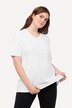 T-Shirts, 2er-Pack, V-Ausschnitt, Halbarm, Biobaumwolle