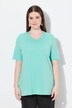 T-shirts en coton bio. Col en V et manches courtes. Lot de 2